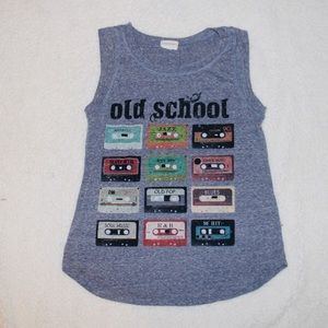 Grey “Old School” Tank